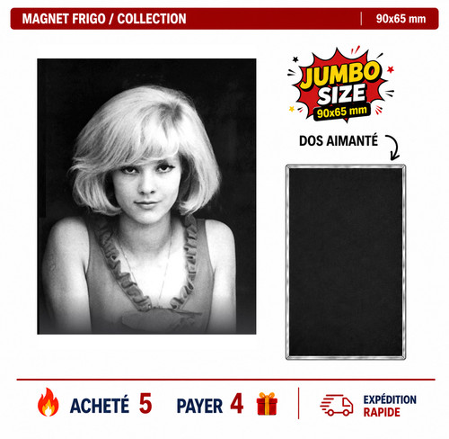 Magnet frigo sylvie vartan - magnet,