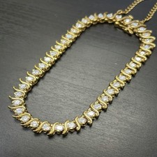 Bracelet De Tennis Pour Femmes En Diamant Rond De 9CT En Or Jaune 18K : 7 Pouces