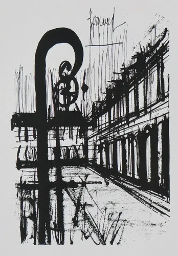 Bernard buffet place des - bernard,