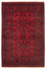 Afghan Tapis Oriental Noué à