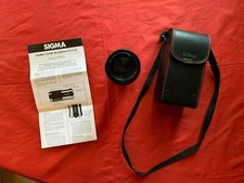 OBJECTIF PHOTO SIGMA ZOOM