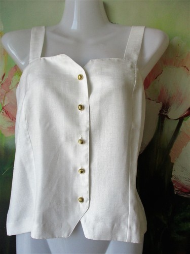 Débardeur blanc marque