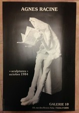 AGNES RACINE "sculptures" 1984