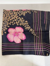 Foulard en soie Valentino noir