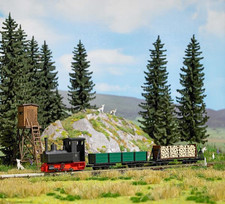 Locomotive À Vapeur À Écartement Étroit Type 3 Decauville Busch 12140