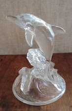 Figurine dauphin en cristal  -