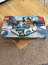 Lego 40416 patinoire Noël