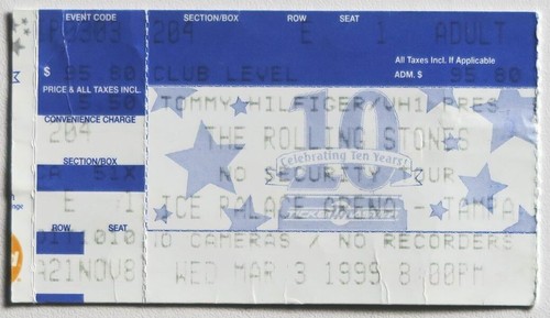 Billet concert ticket stub - , the