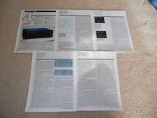 Bryston 4B Amplificateur Review, 5 Pg ,1985,Complet Essai