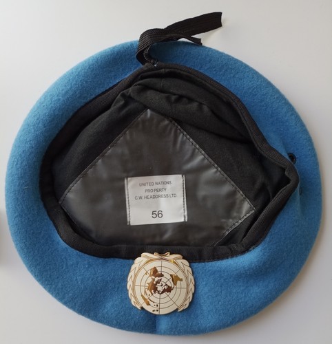 Véritable béret bleu - béret, onu