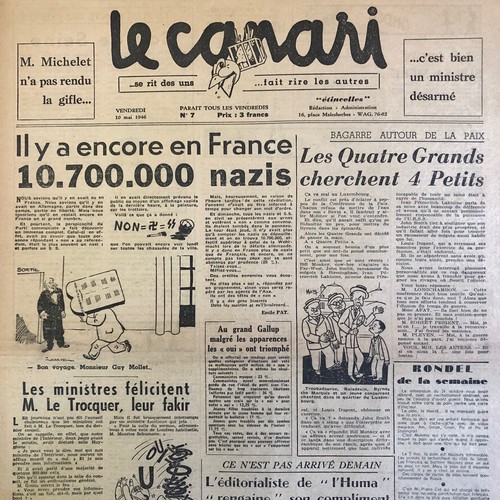 Journal canari 1946 - le, #