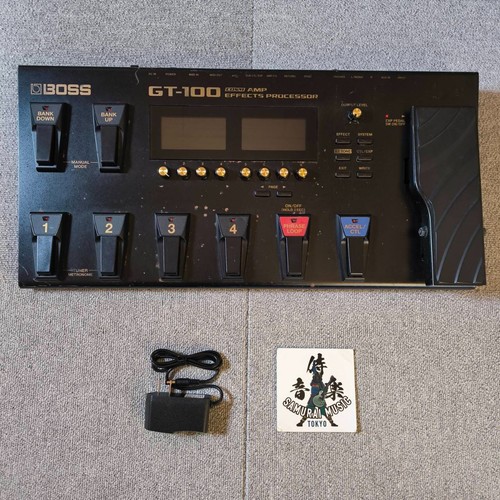 Boss 100 multi effector - boss, gt-100
