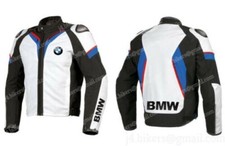 BMW Hommes Veste en Cuir de