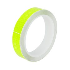 Lot de 1 ruban adhésif réfléchissant imperméable à l'eau jaune 314,96"