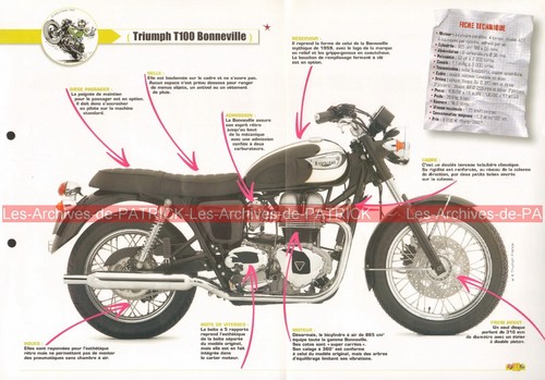 Triumph 865 bonneville t100 - triumph,