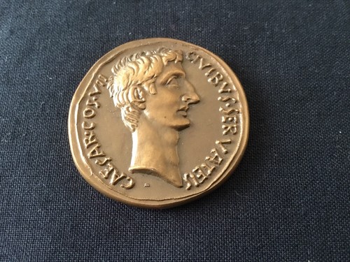 Médaille bronze aureus - médaille, bronze,
