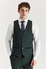 Gilet ajusté prince galles - gilet, de