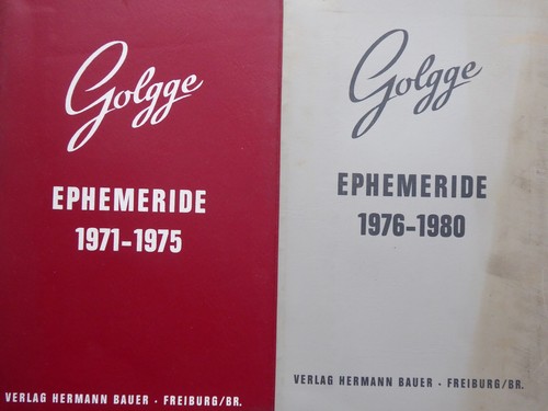 Lot golgge ephemeride - lot, :