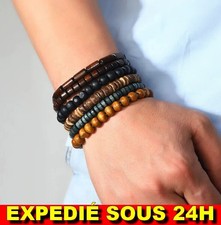 Bracelet Cuir Tressé Homme 6