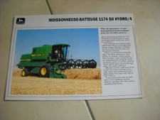 JOHN DEERE MOISSONNEUSE BATTEUSE 1174 HYDRO /4