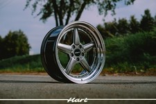 Roues hart hr84 grises 4x19 - hart,