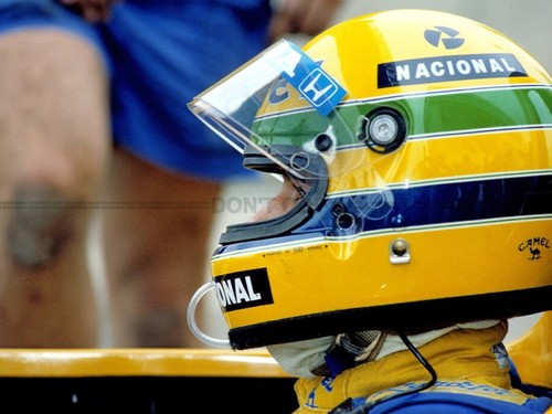 Photo ayrton senna casque - photo,