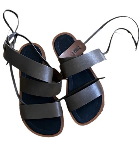Sandales spartiates kaki - sandales,