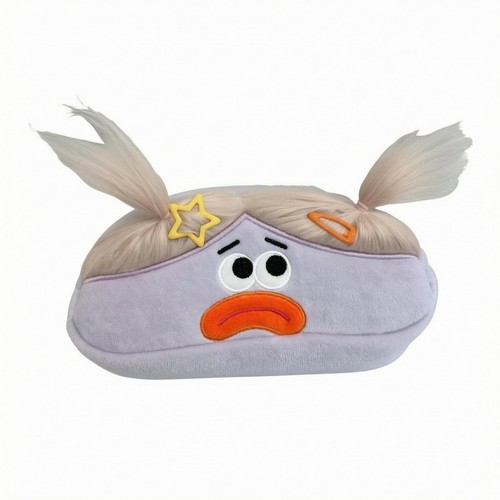 Trousse crayons peluche - en,
