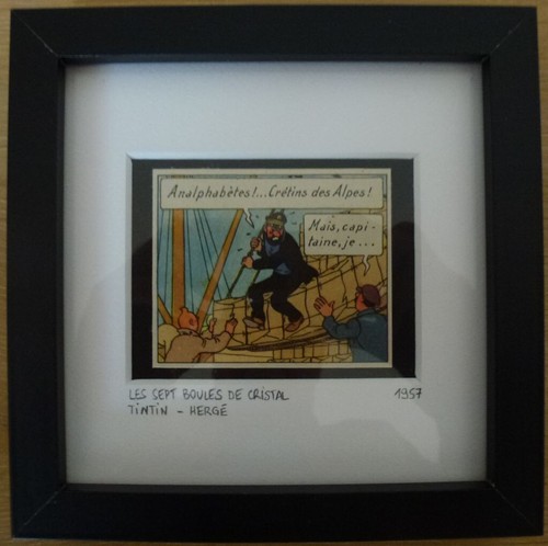 Tintin les boules - de, cristal