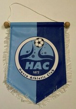 HAC Le Havre grand fanion vintage football foot pennant wimpel
