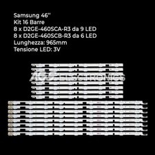 KIT 16 BARRES DE RAYURES LED
