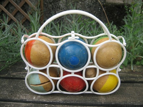 Jouet ancien jeu - , boules