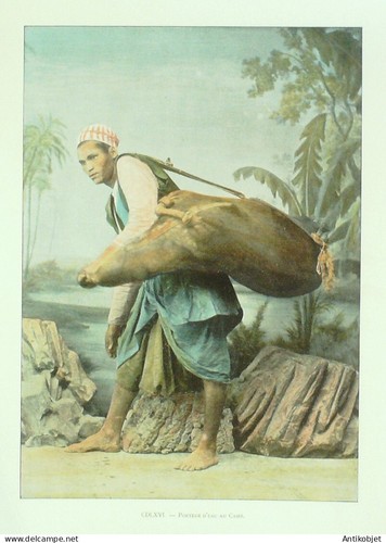 Egypte caire porteurs eau - porteurs, d'eau