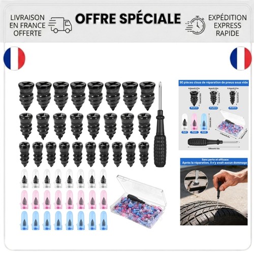 Kit réparation pneu - pneu, 91