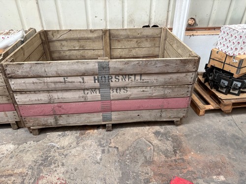 Caisse bois robuste pour - en,