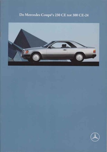 Brochure mercedes c124 coupé - mercedes,