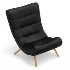 Fauteuil Scandinave en Velours