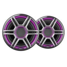 FUSION 010-02918-13 Apollo 7.7? Led Marine Speakers Sports Gray Grilles |