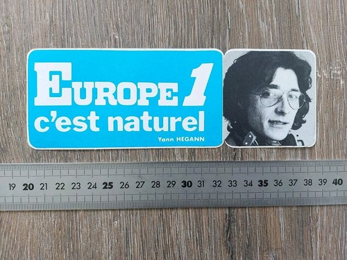 Ancien autocollant radio - ancien,