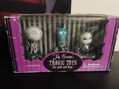 Tim burton tragic toys - toys, 3-pack