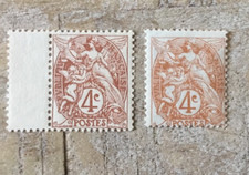timbre FRANCE. Type Blanc n° 110 **