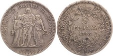 5 Francs Hercule  - 1848 K
