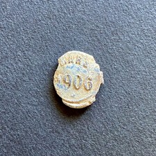 plomb de scellé 1906