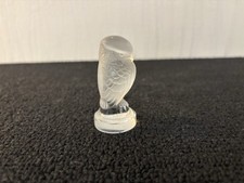 Chouette mate en cristal Lalique Mod1