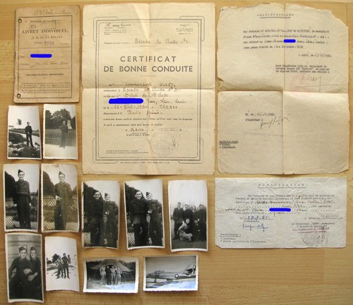 Lot documents photos - documents,