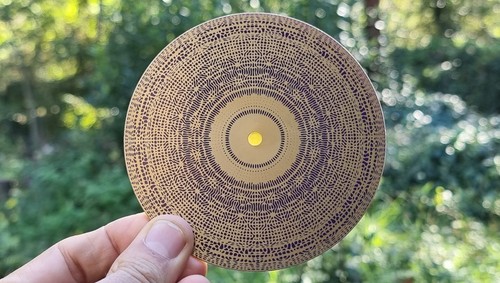 Disque cymatique 777 - 777, hz
