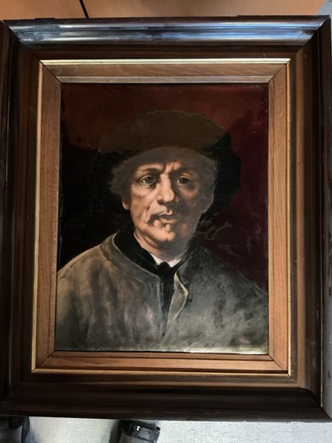 Autoportrait rembrandt email - autoportrait,