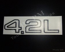 Sticker 4.2L Arrière  pour
