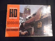 Catalogue JOUEF  HO Métrique – 1968/69 – télécommande électrique– 32 pages