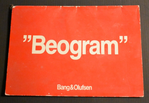 Bang olufsen beogram cdx - -,